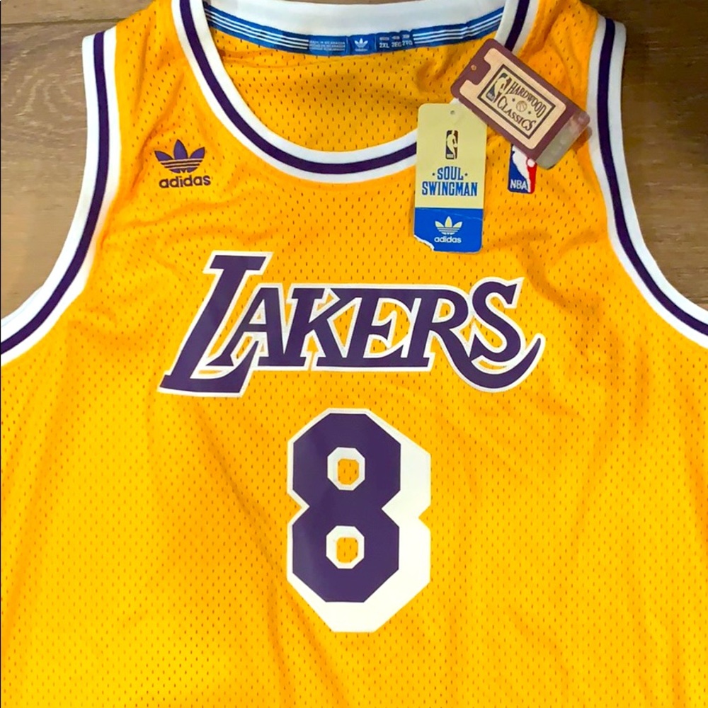 Authentic BRYANT Lakers Jersey #8